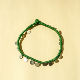 Buy Handcrafted Patwa Thread & Sequin Work Anklet 33 Online at iTokri.com