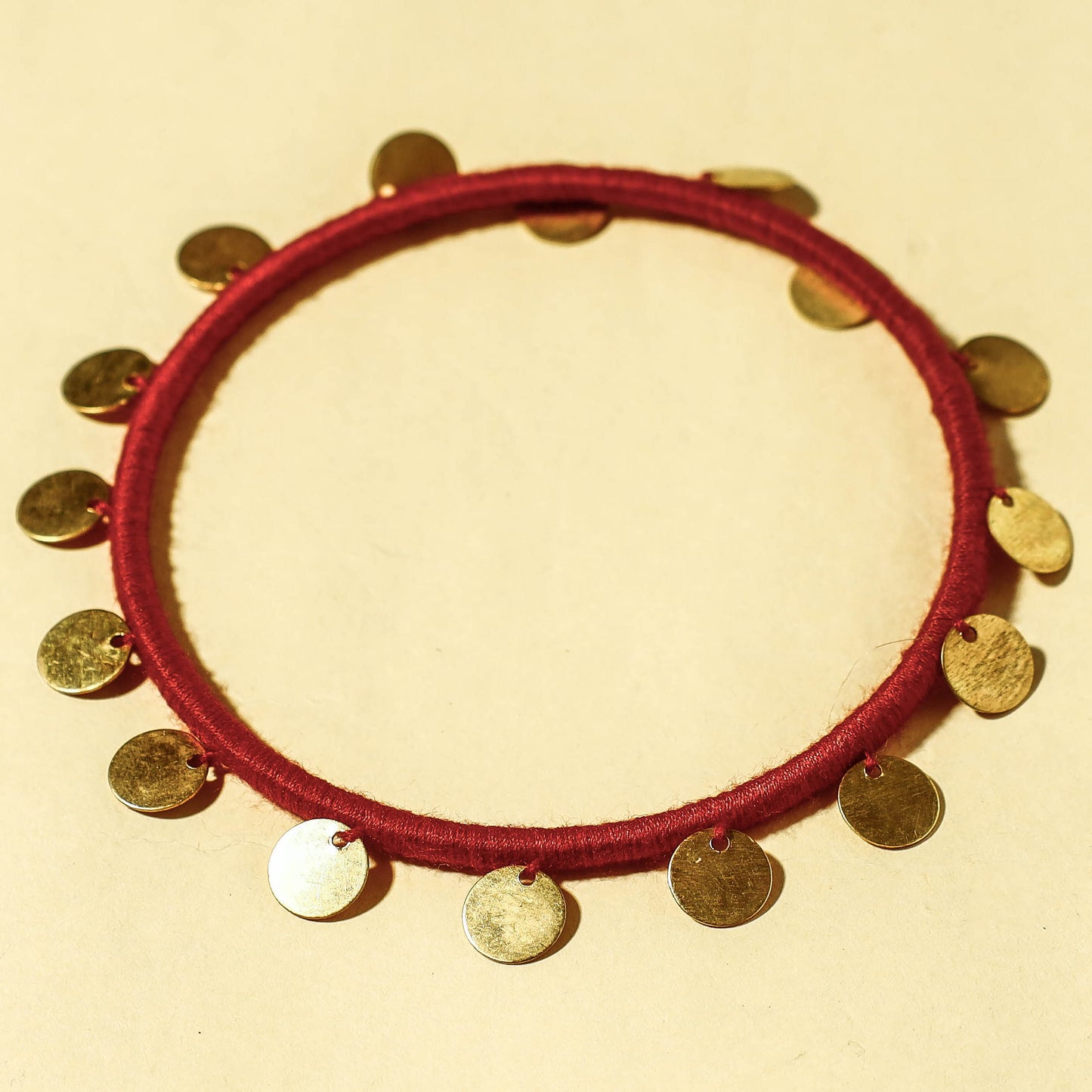 Handcrafted Patwa Thread & Sequin Work Bangle