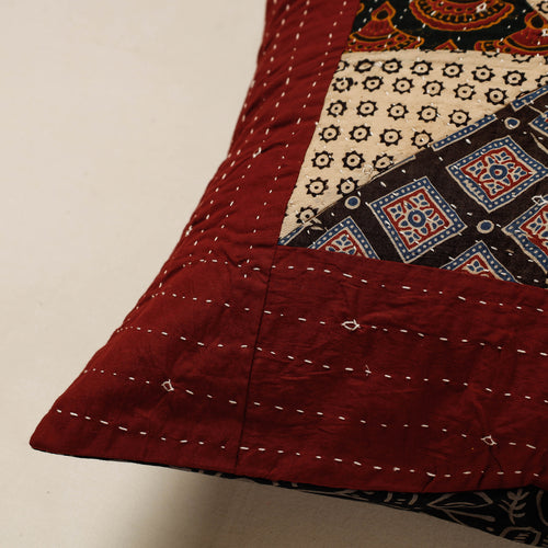 Ajrakh Cushion Cover