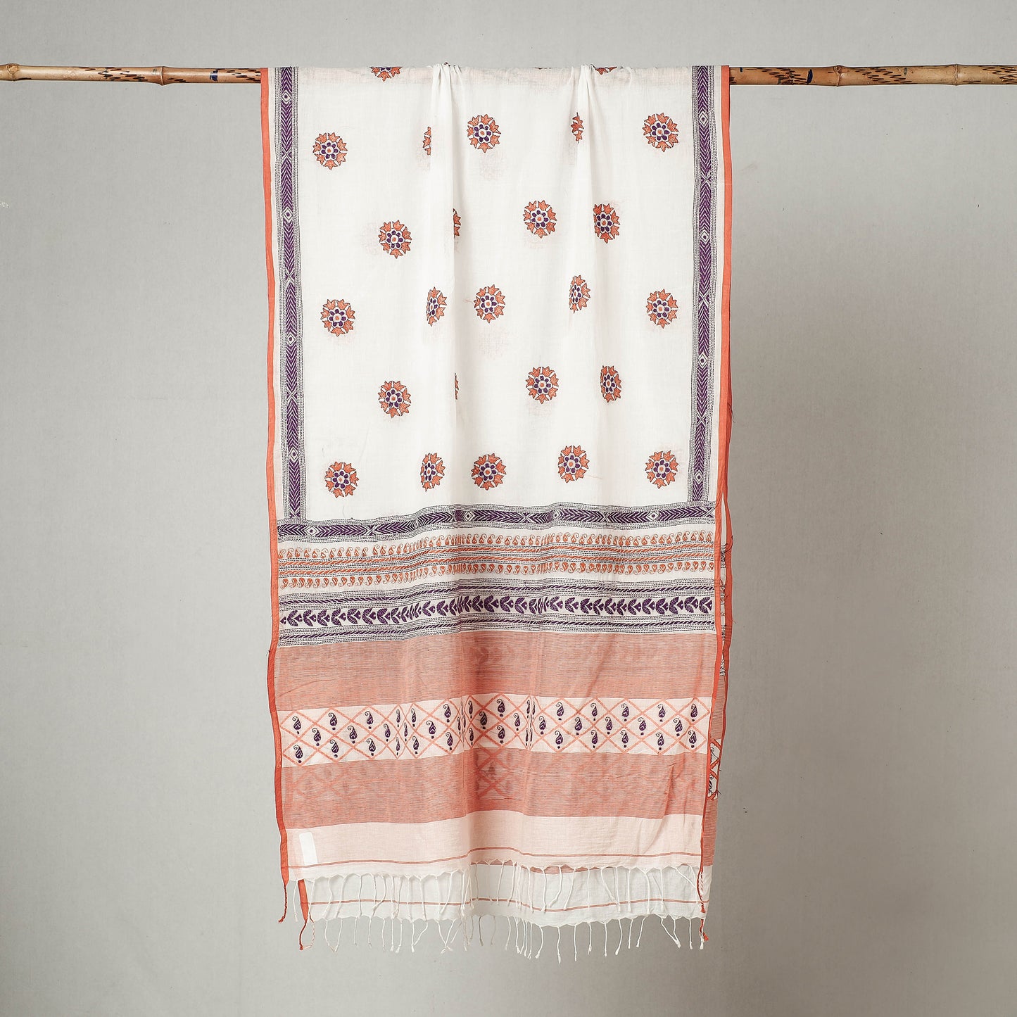 Kantha Embroidery Dupatta 