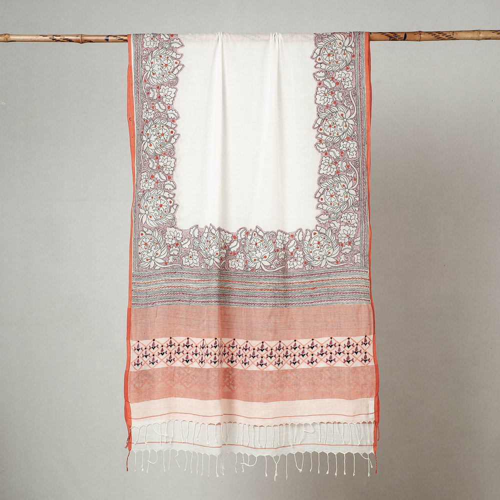 Kantha Embroidery Dupatta 