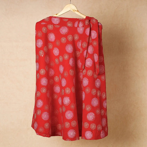 Batik wrap around skirt