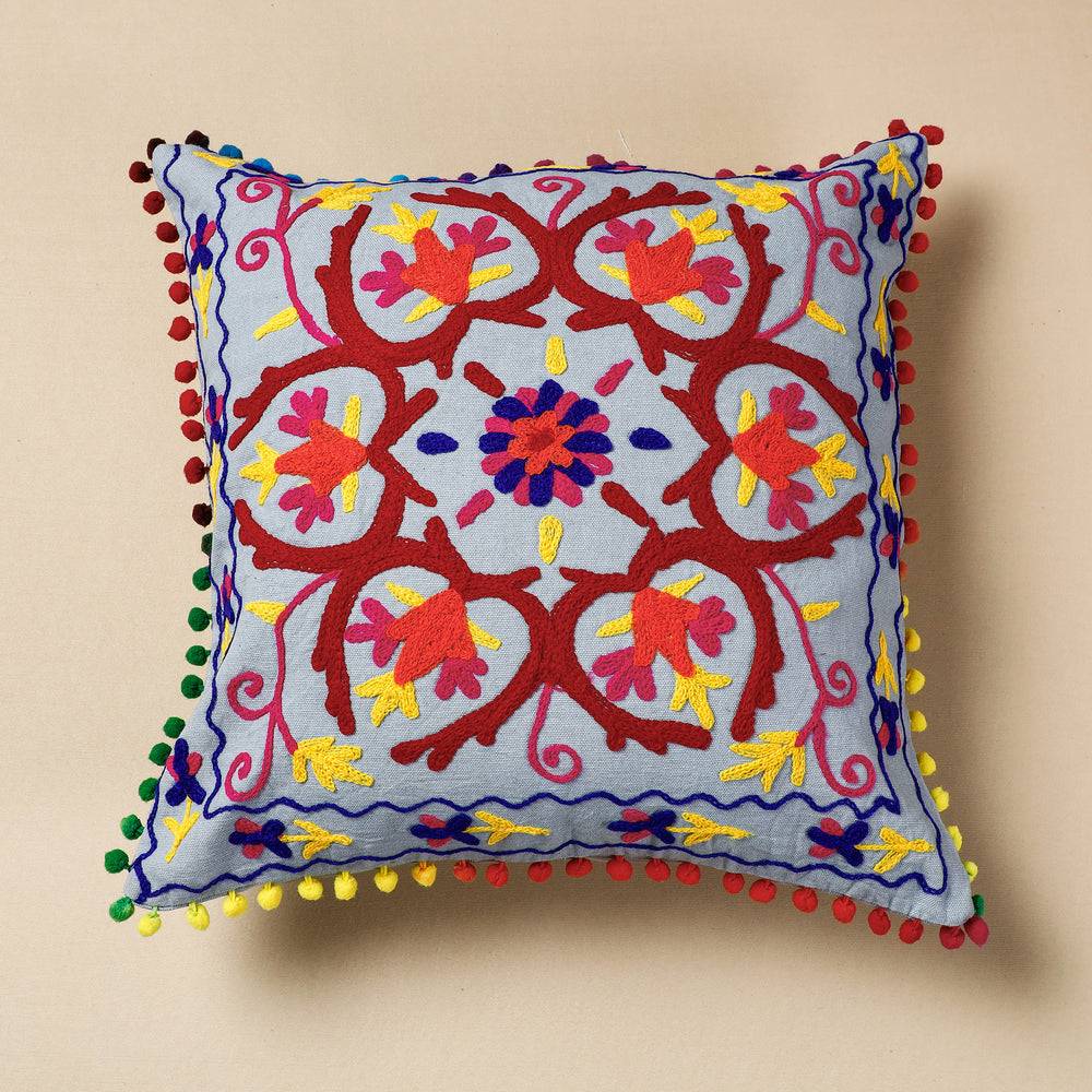 Suzani Embroidery Cushion Cover