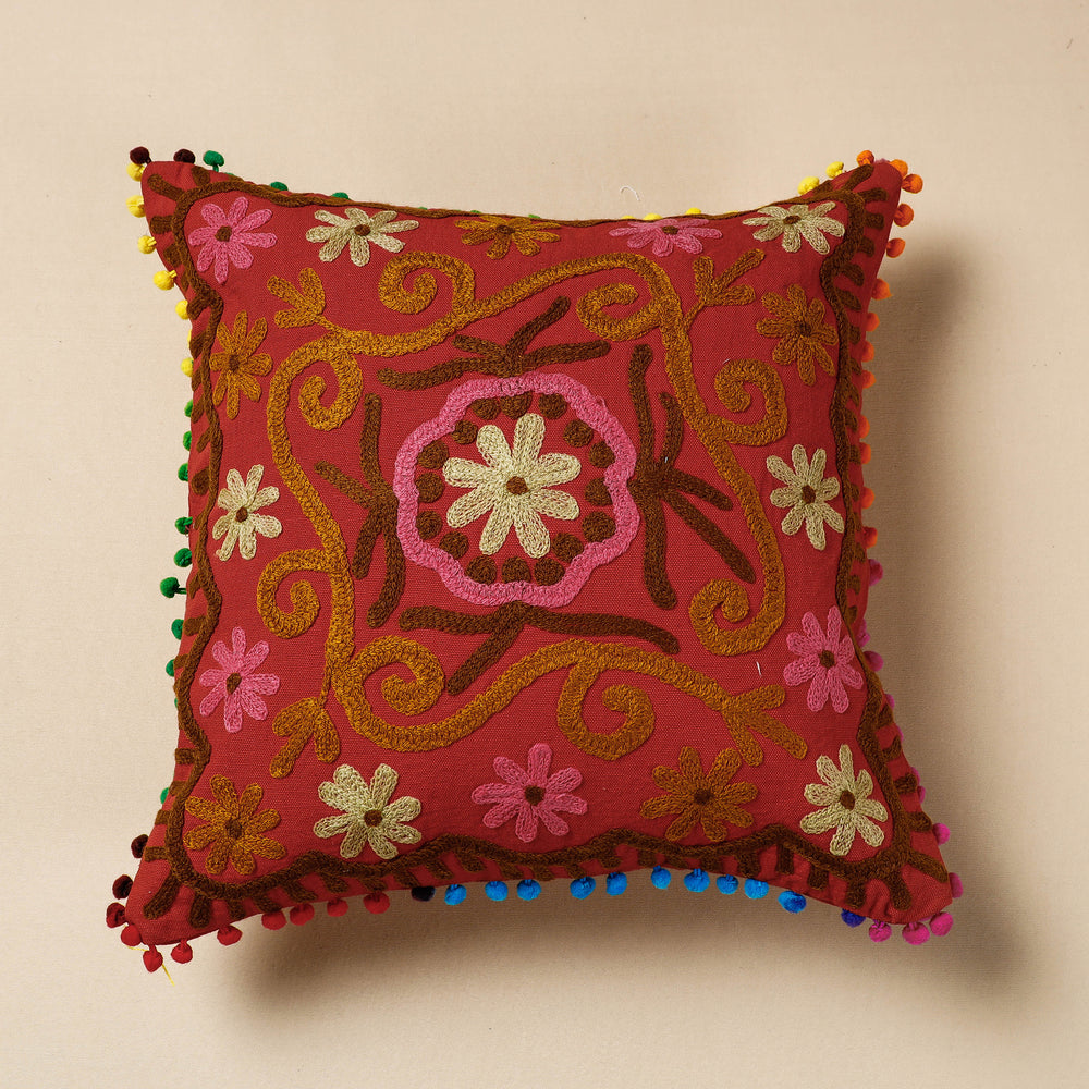 Suzani Embroidery Cushion Cover