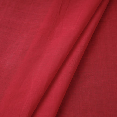 Red - Original Mangalagiri Handloom Cotton Fabric