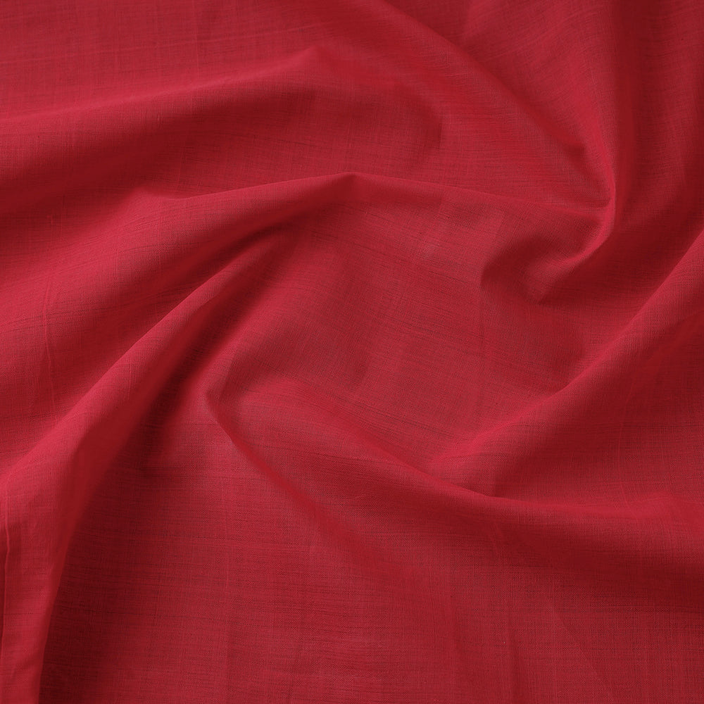 Red - Original Mangalagiri Handloom Cotton Fabric