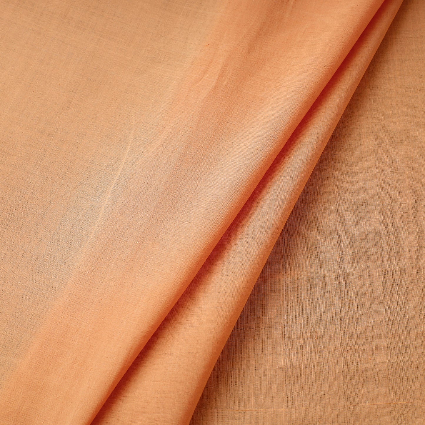 Brown - Pre-Shrunk Mangalagiri Handloom Pure Cotton Fabric