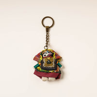 Kutch Embroidered Handmade Doll Keychain