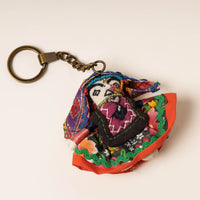 Kutch Embroidered Handmade Doll Keychain