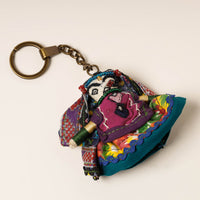 Kutch Embroidered Handmade Doll Keychain