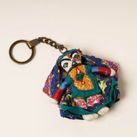 Kutch Embroidered Handmade Doll Keychain