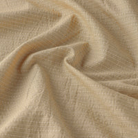 Brown - Sand Prewashed Running Stitch Cotton Fabric 17