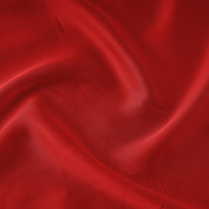 Red Pure Modal Silk Plain Fabric