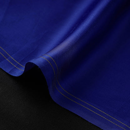 Dark Blue Pure Modal Silk Plain Fabric