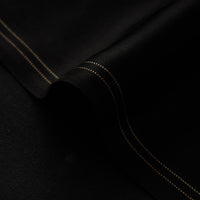 Black - Plain Pure Modal Silk Fabric 07