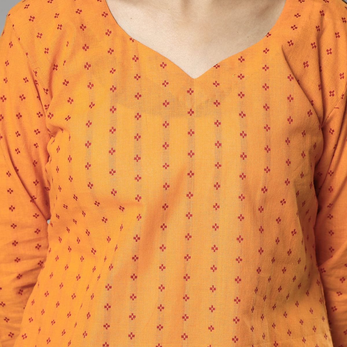 jacquard kurta