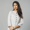 Jacquard Cotton Kurta