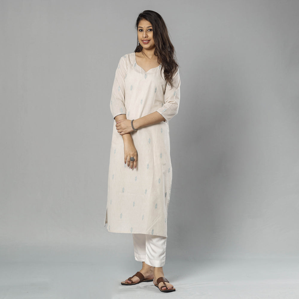 jacquard kurta