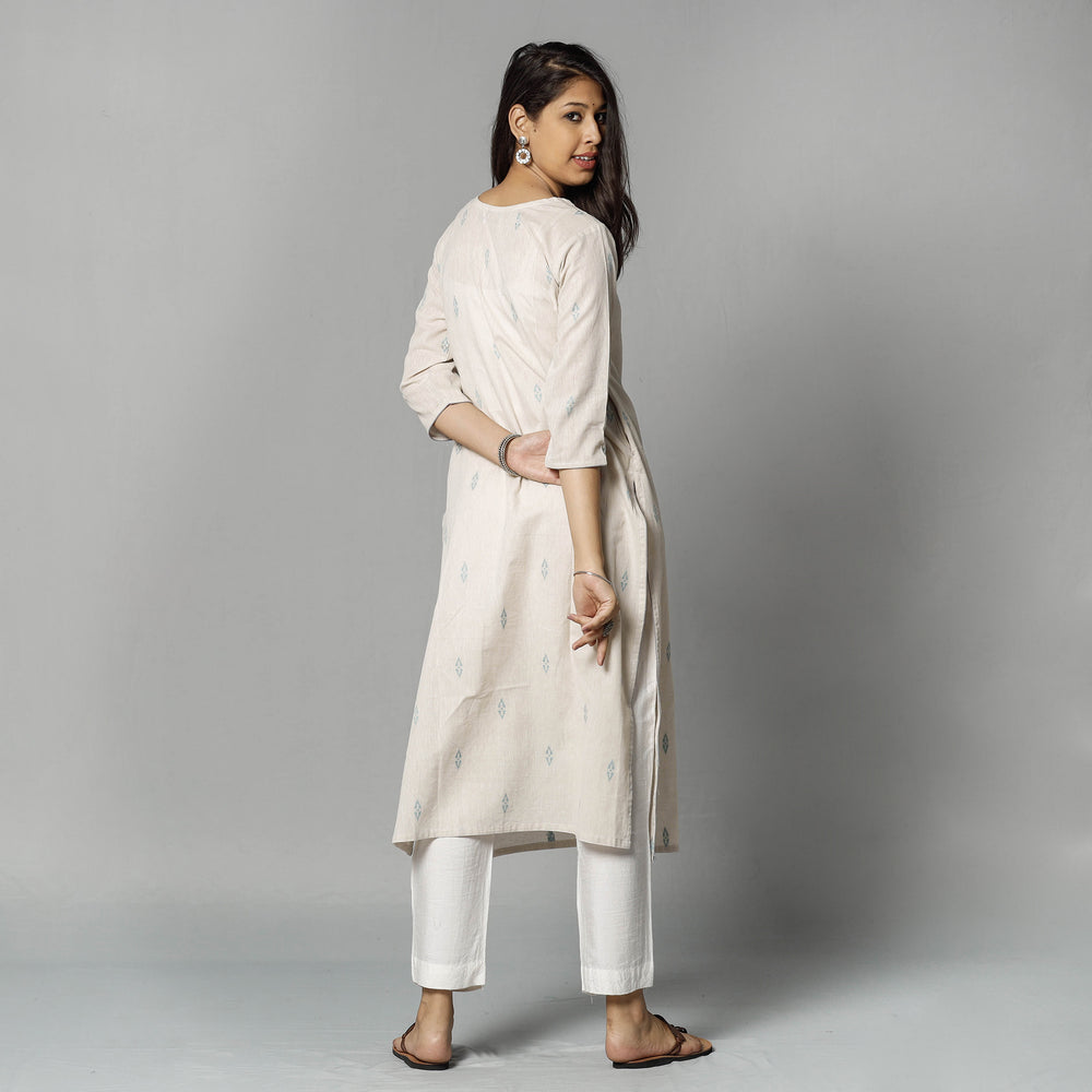 jacquard kurta