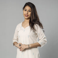 jacquard kurta