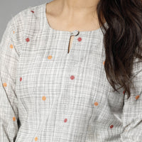 jacquard kurta