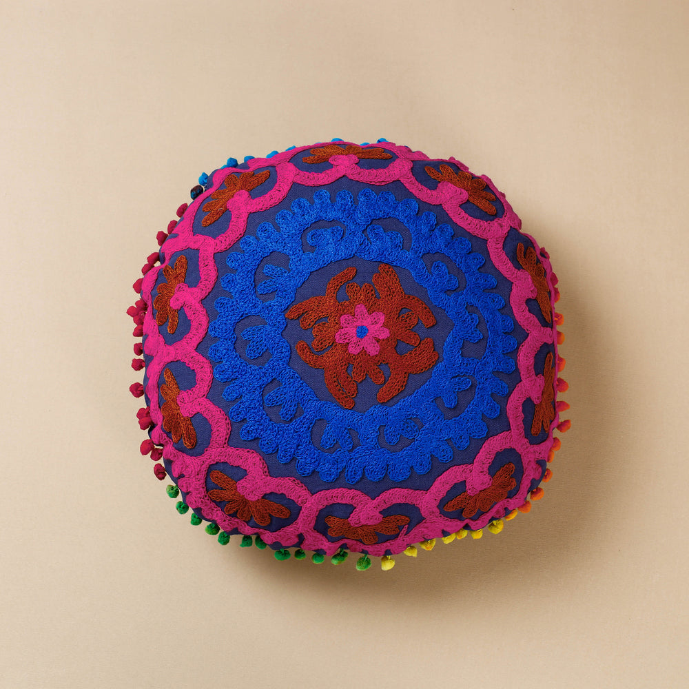 suzani embroidery cushion cover