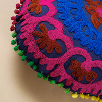 suzani embroidery cushion cover