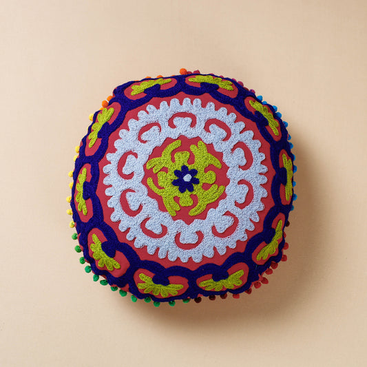 suzani embroidery cushion cover