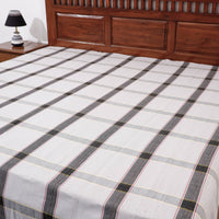 plain double bed cover