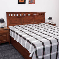 plain double bed cover