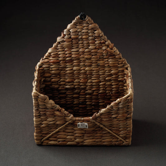 Handcrafted Organic Water Hyacinth Envelope Basket (9 x 4.5 in)