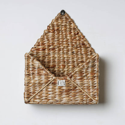 Handcrafted Organic Water Hyacinth Envelope Basket (9 x 4.5 in)