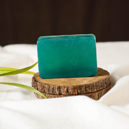 Bihra Handmade Natural Green Tea Mint Soap (100gm)