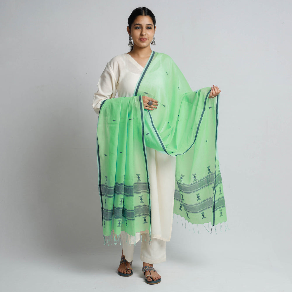 Handloom Cotton Dupatta
