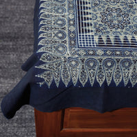 ajrakh single bed cover