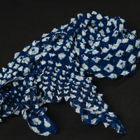 Blue - Kutch Tie-Dye Cotton Bandhani Stole 04