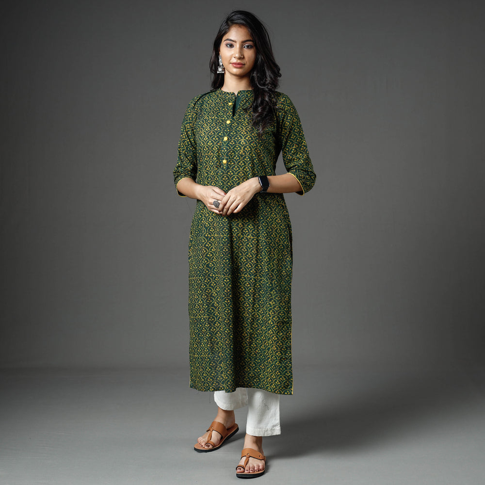  Akola Block Printed kurta