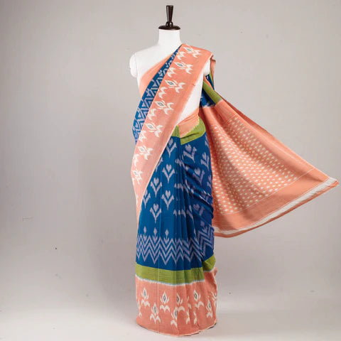 Contrast Borders, Ikat sarees