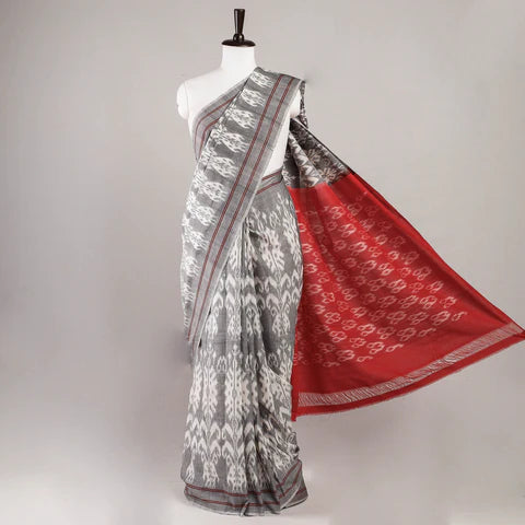 Abstract Patterns, Ikat saree