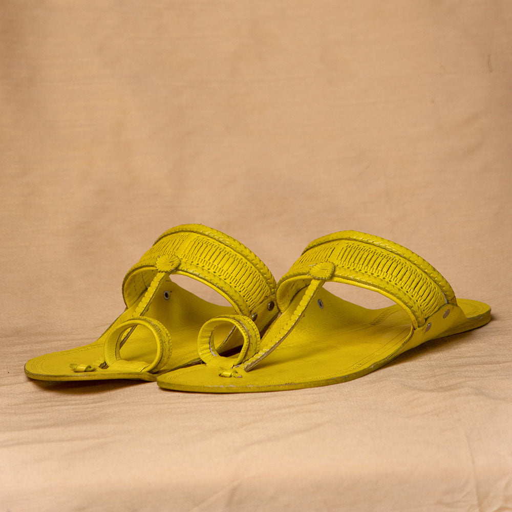 kolhapuri leather slippers