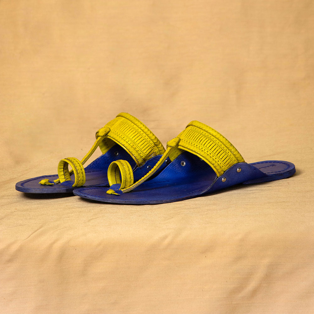 kolhapuri leather slippers