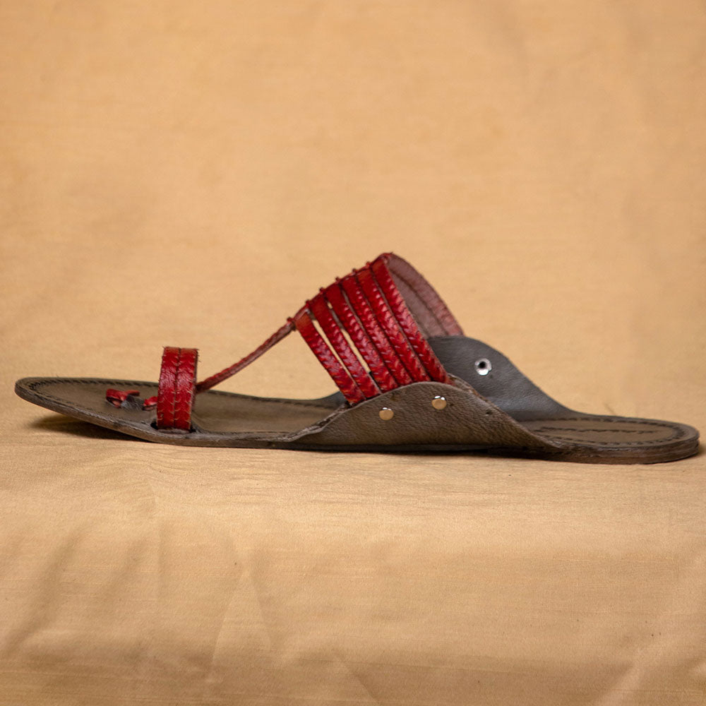 kolhapuri leather slippers