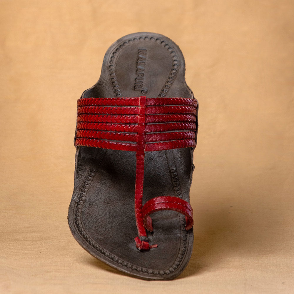 kolhapuri leather slippers