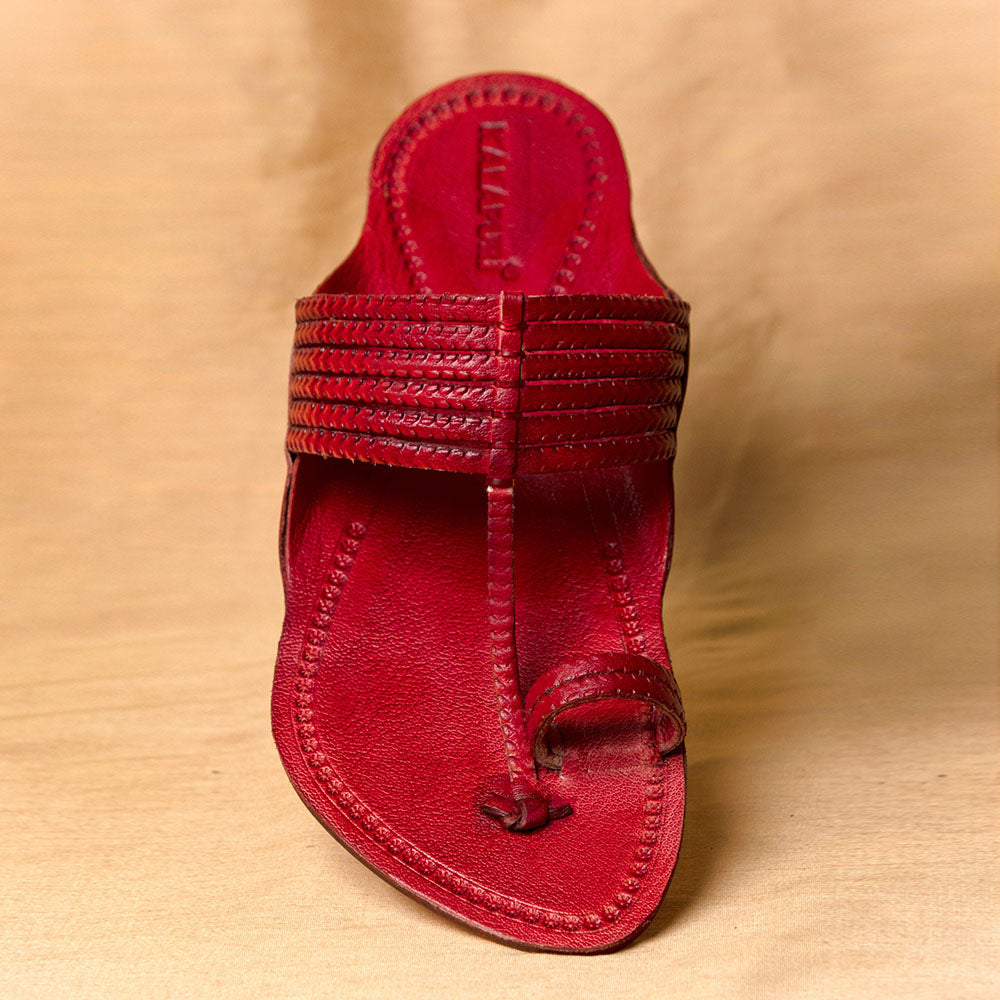 kolhapuri leather slippers