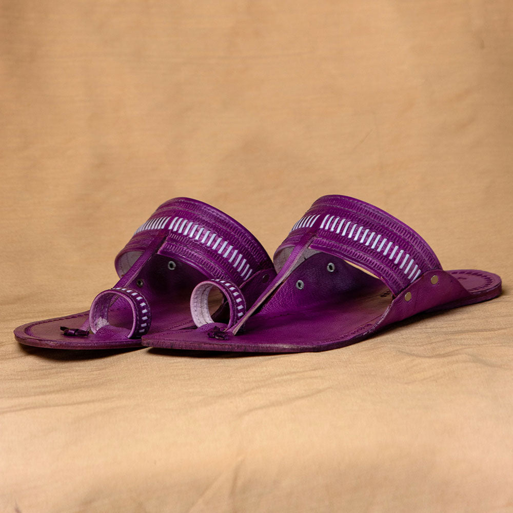 kolhapuri leather slippers