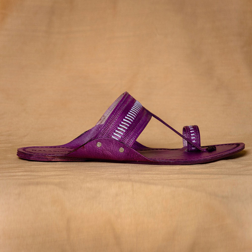 kolhapuri leather slippers