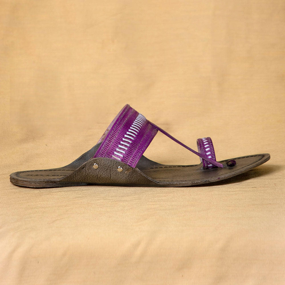 kolhapuri leather slippers