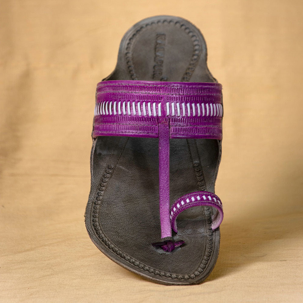 kolhapuri leather slippers