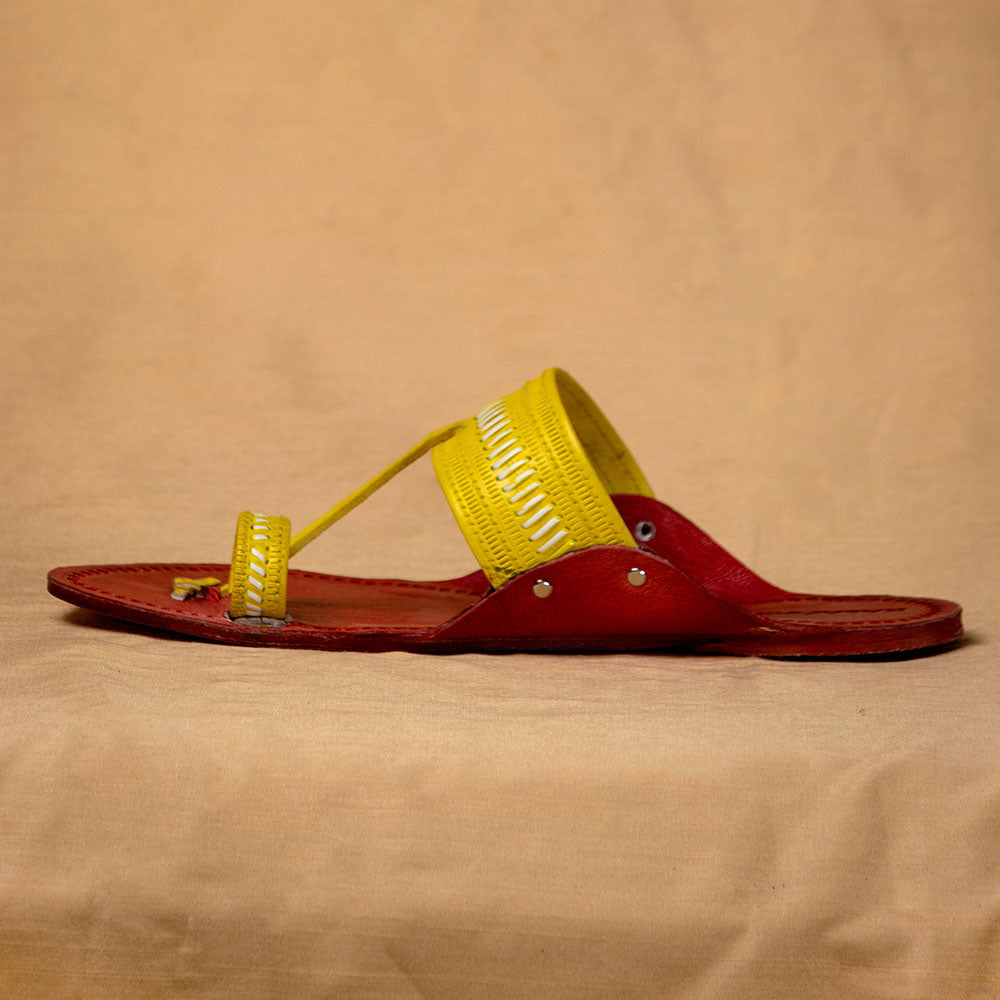 kolhapuri leather slippers