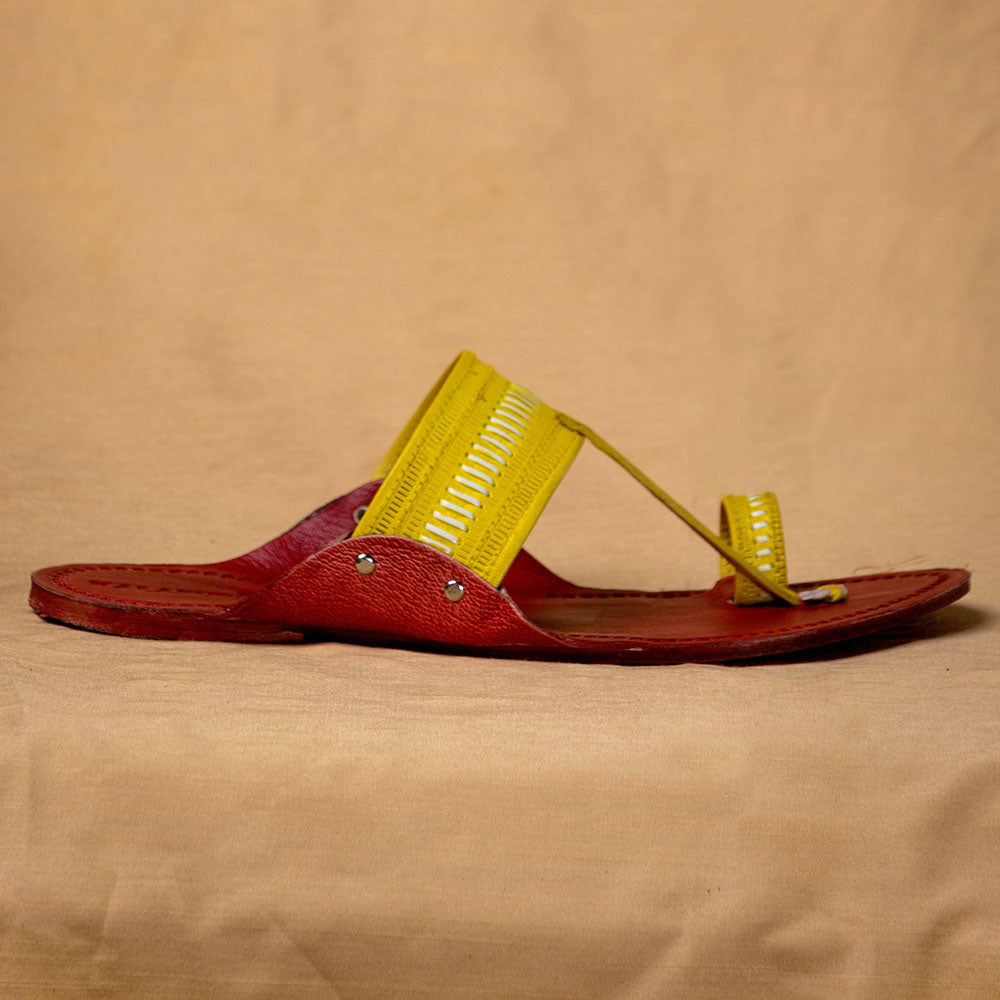 kolhapuri leather slippers